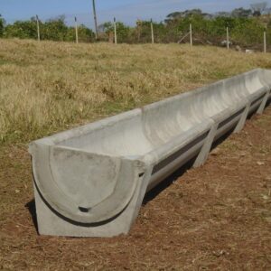 Cocho de Concreto para gado
